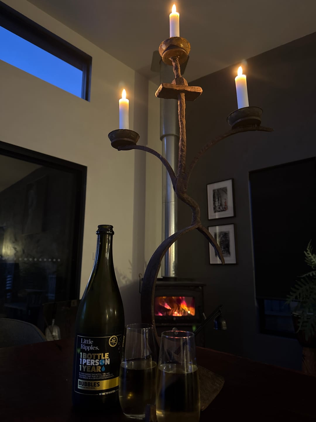 Customer photo review of Sparkling - Single Bottle