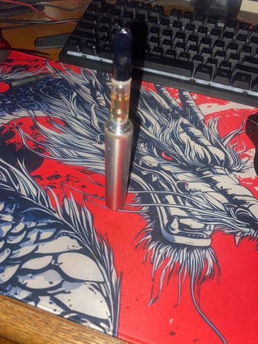 Customer photo review of 1 Gram THCA Blend Vape Cartridge | Wedding Cake - Indica