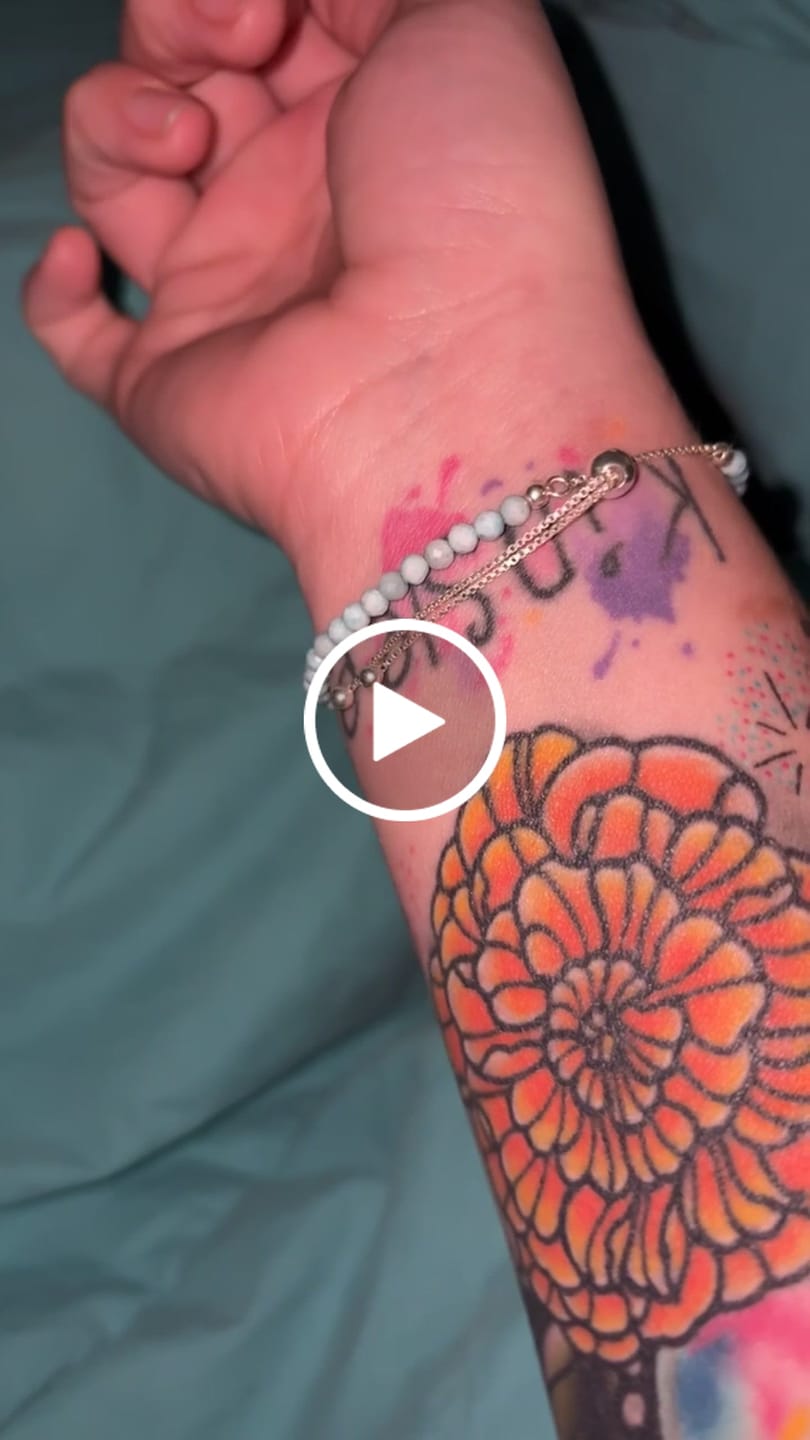 Customer video review of Faceted Gemstone Slide Bracelet - Assorted Stones