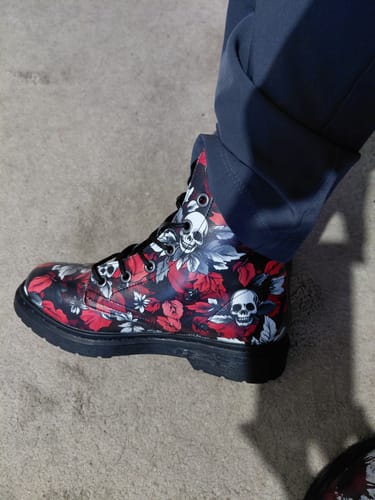 Customer photo review of BloodLeaf Boots
