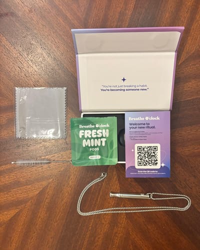 Customer photo review of Breathing Necklace v2.0