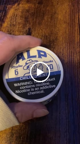 Customer video review of Chilled Mint Nicotine Pouches