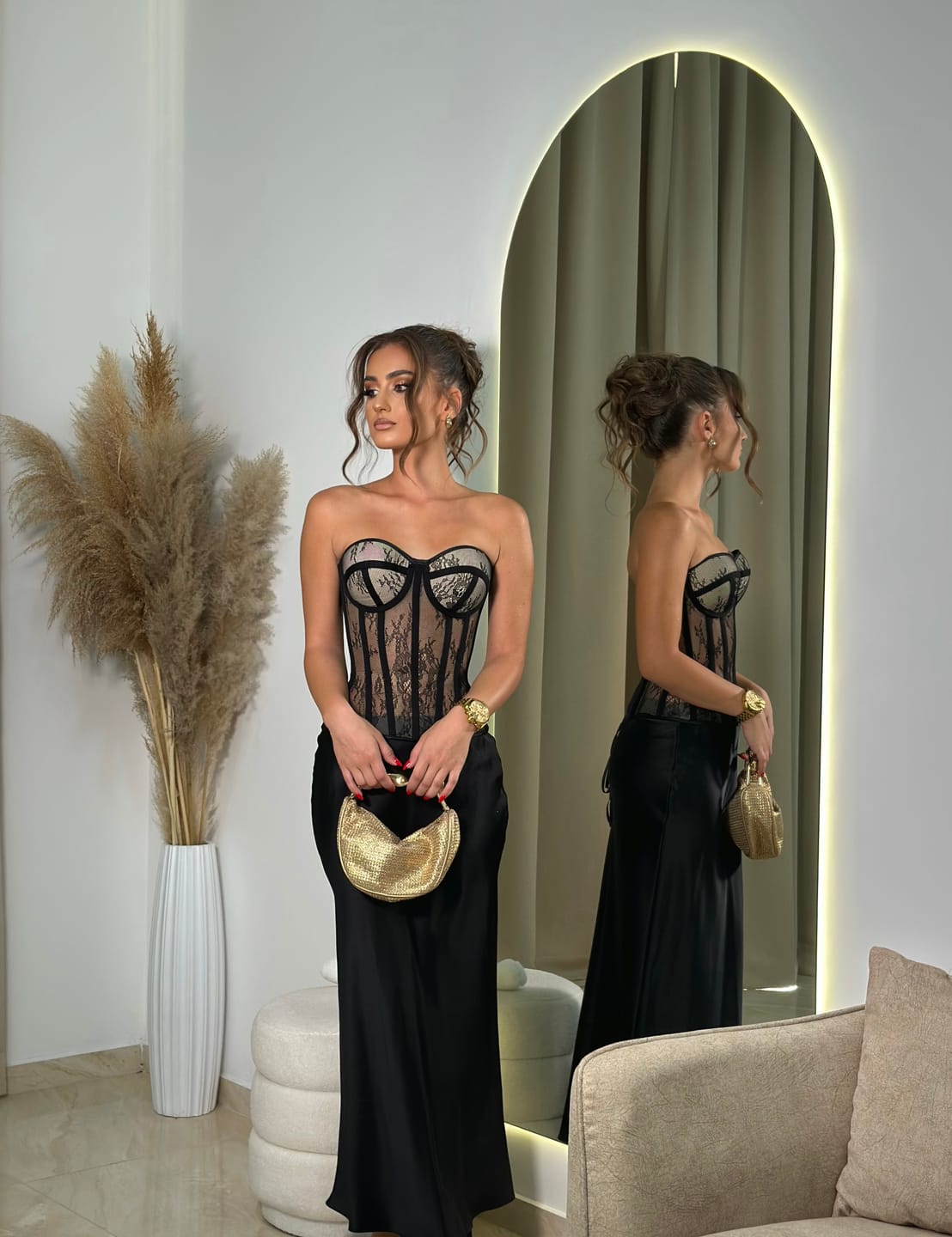 Customer photo review of Olivia corset