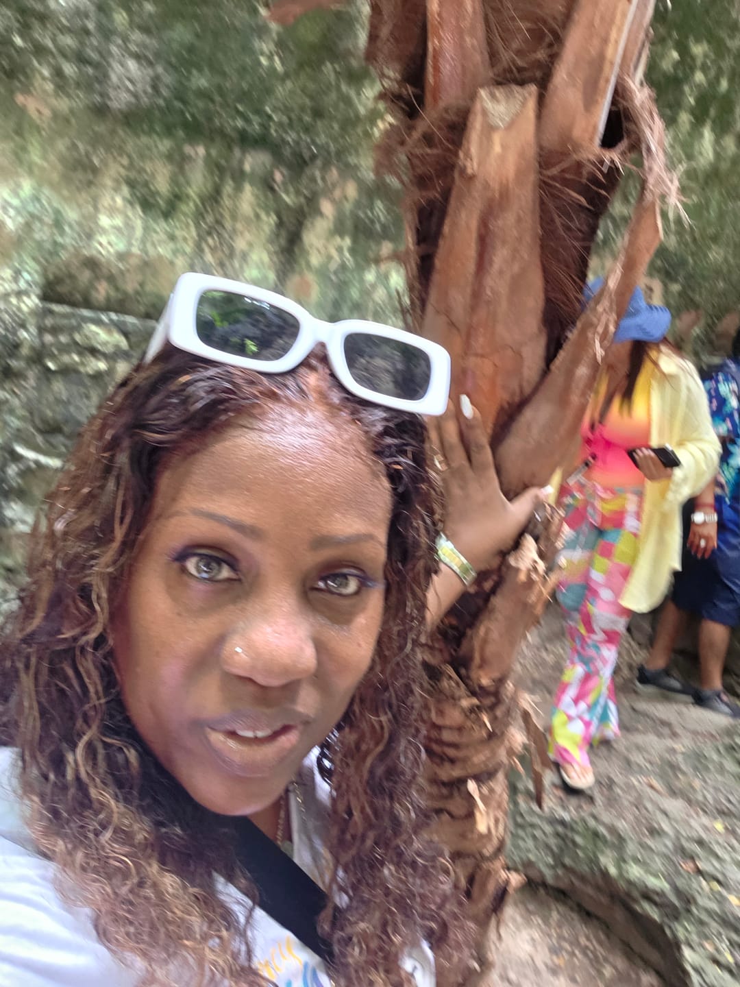 Customer photo review of New 3-Tone Hazel Brown Prescription Colored Contact Lenses