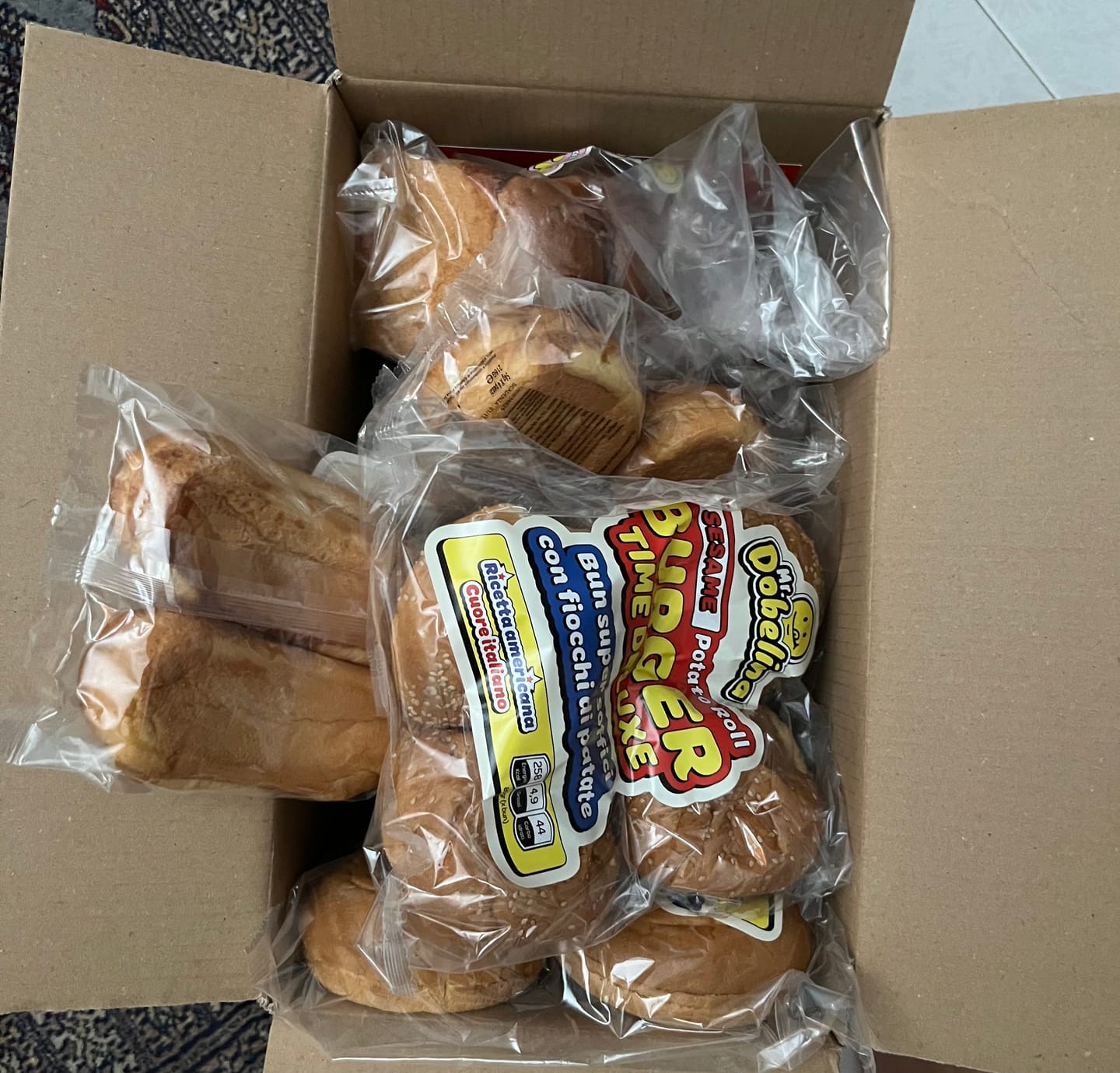Customer photo review of Campionatura Buns x attività di ristorazione