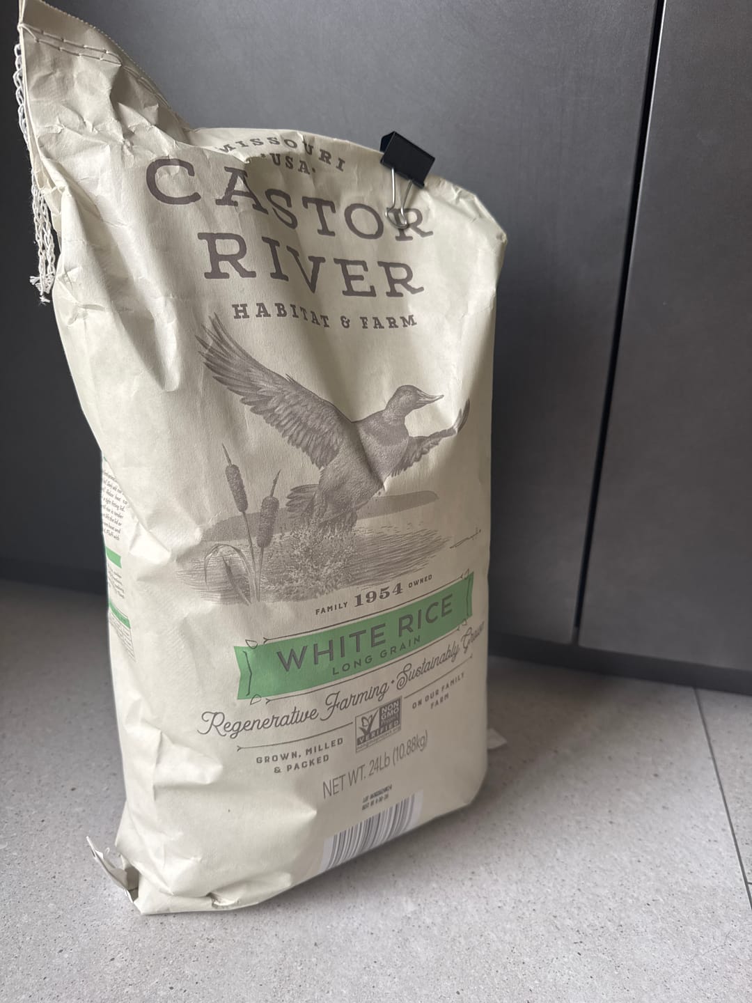 Customer photo review of 24lb Long-Grain Rice
