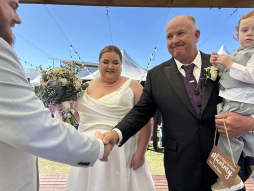 Customer photo review of Barry Wang Mens Vest Set Dark Purple Black Paisley V-Neck Waistcoat