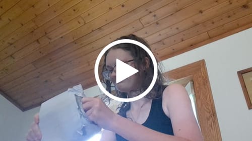 Customer video review of Custom Text Engraved Secret Message Necklace