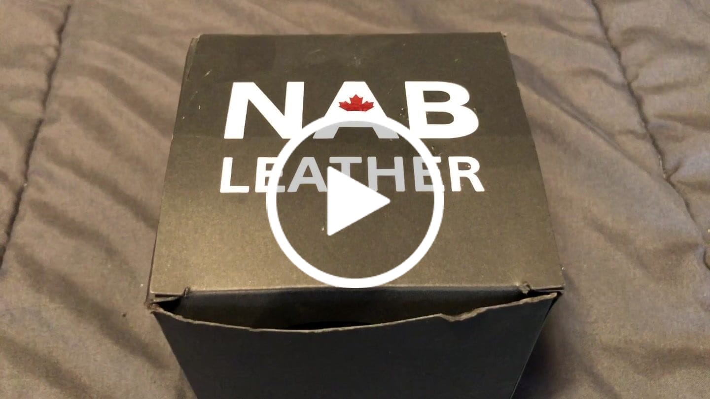 Customer video review of Mystery Box  - Two Less Than Perfect Full-Grain Leather Belts