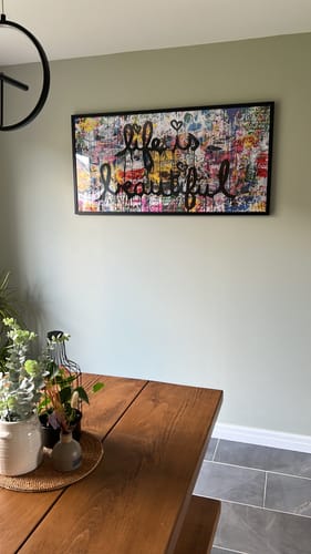 Customer photo review of LIFE IS BEAUTIFUL