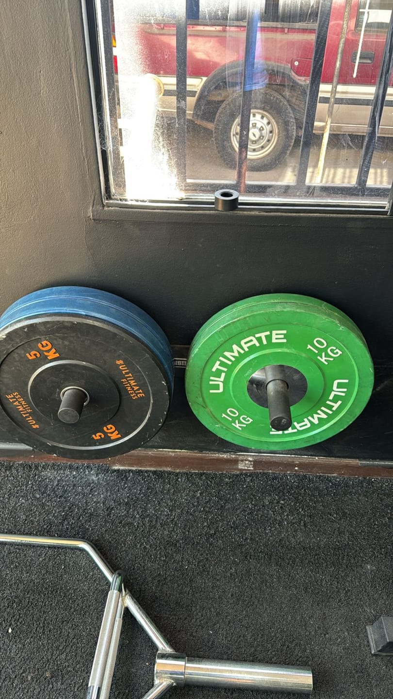 Customer photo review of Rack de Almacenamiento Discos Olímpicos de Pared IRONSIDE