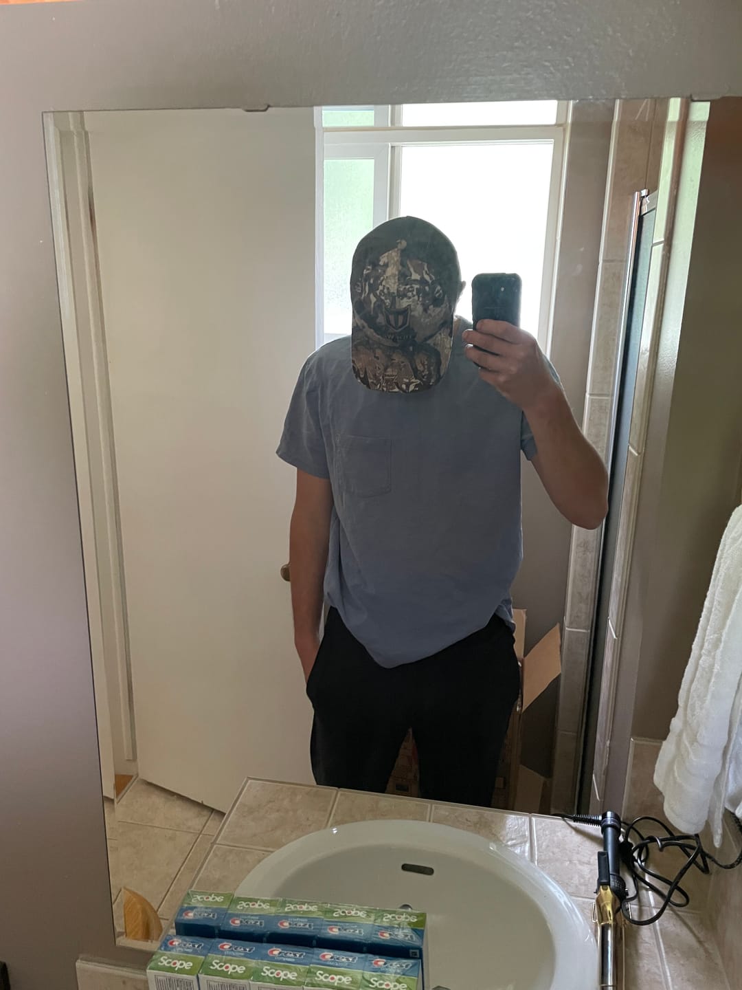 Customer photo review of Veil Whitetail Mesh-Back Logo Hunting Cap