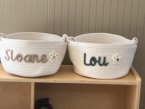 Customer photo review of Basket Size