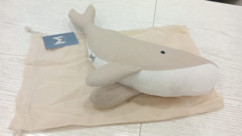 Customer photo review of Peluche Ballena Susi - BEIGE