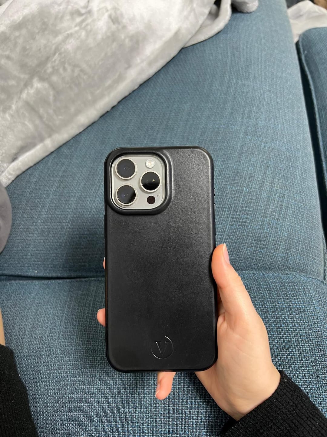 Customer photo review of iPhone 15 Series Elite Leather Case