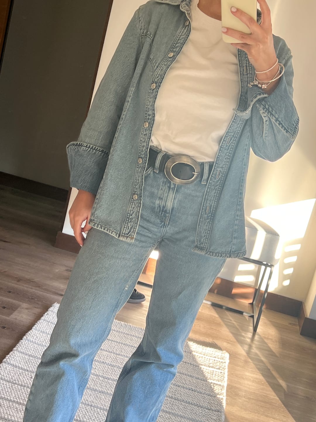 Customer photo review of CINTURÓN CUERO OVION negro