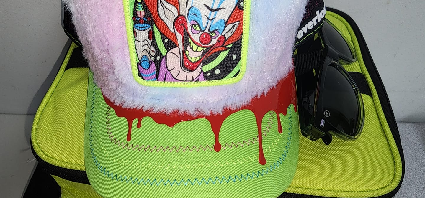Customer photo review of OVERLORD X Killer Klowns: Slim Trucker Cap