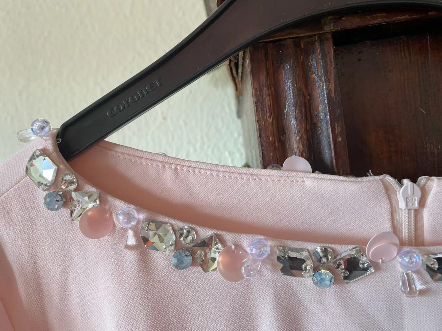 Customer photo review of Amara Beaded Dress