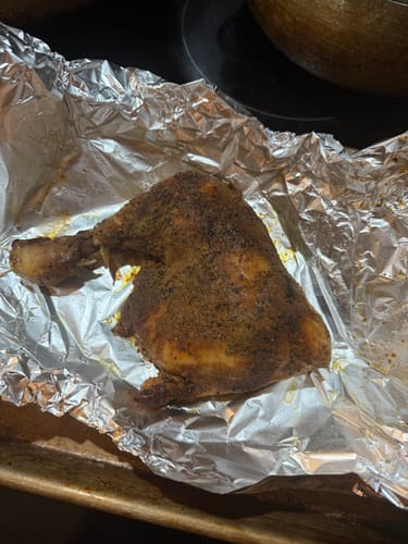 Customer photo review of Les's Famous Chicken Quarters