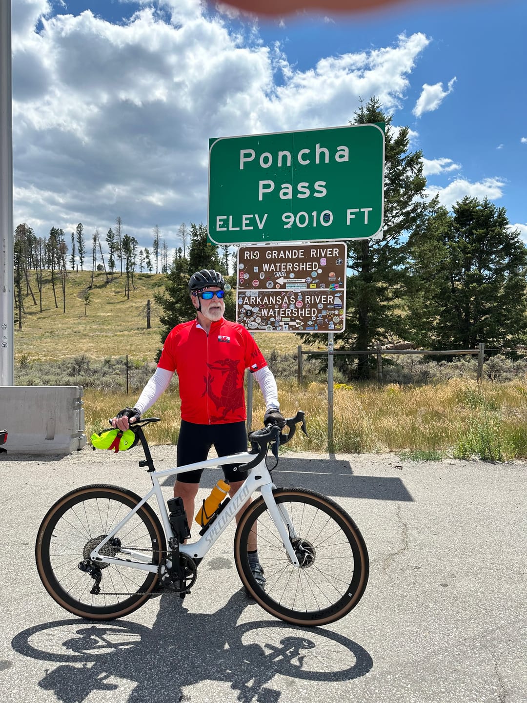 Customer photo review of USA Cycling Jersey (Blue)
