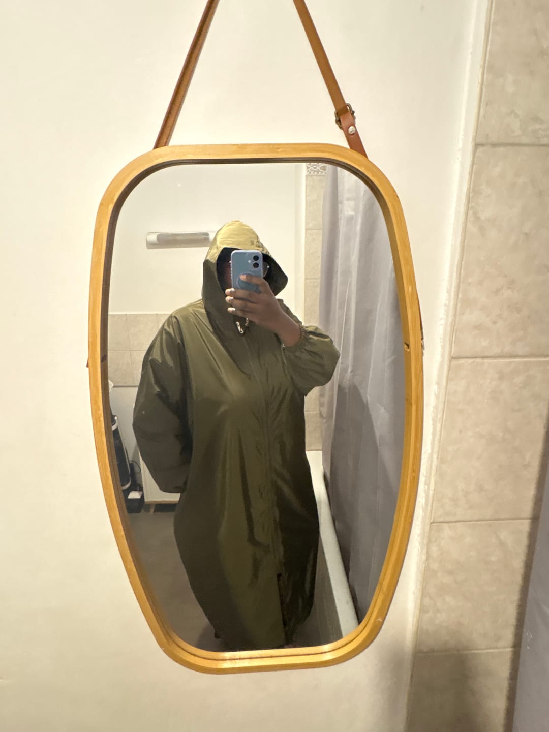 Customer photo review of IMPERMÉABLE LONG