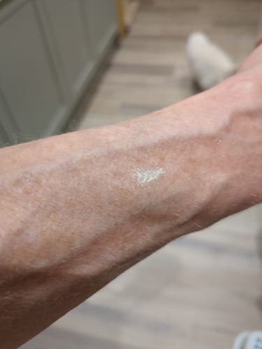 Customer photo review of Natural Mineral Sunscreen SPF 30 (For Face)