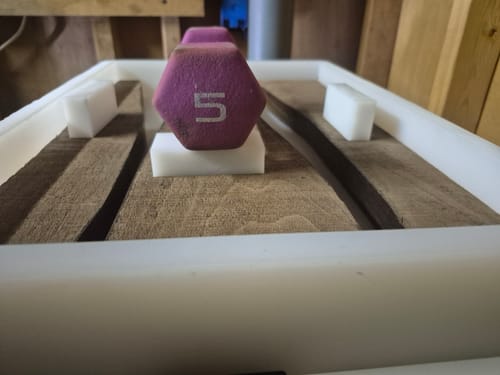 Customer photo review of 18x12x2" Silicone Mold For Epoxy Resin - Charcuterie Board Form