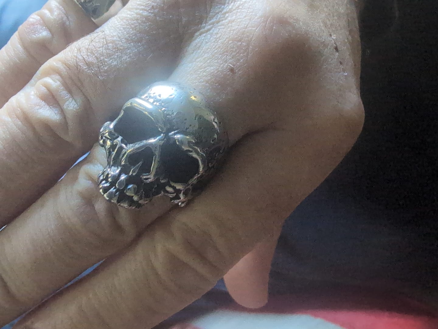 Customer photo review of ANCIENT SKULL.