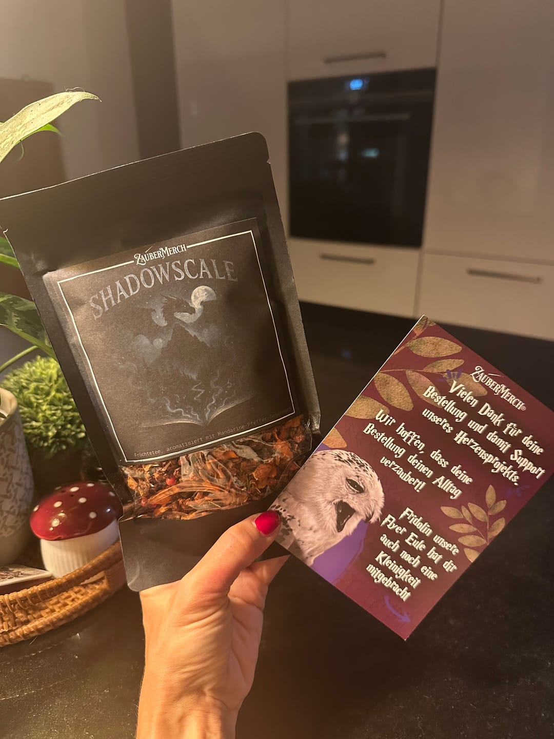 Customer photo review of Shadowscale – Drachen Tee Mandarine & Pfeffer | Fantasy Früchtetee