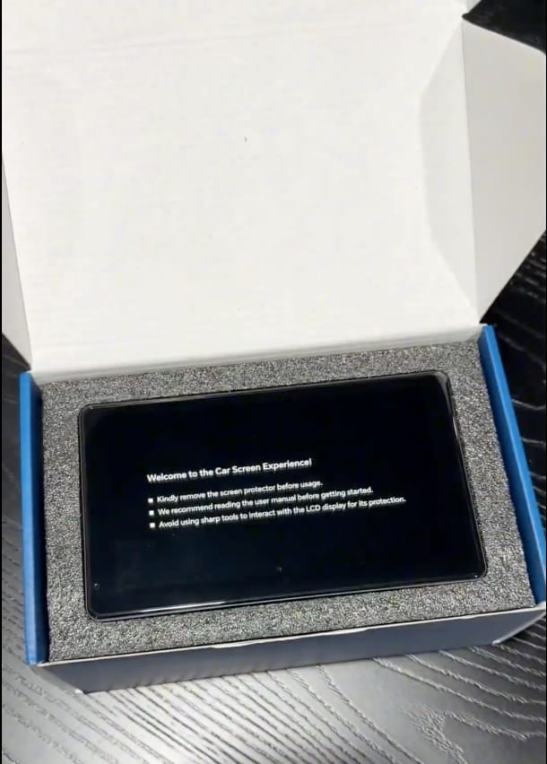 Customer photo review of CarPlay Scherm