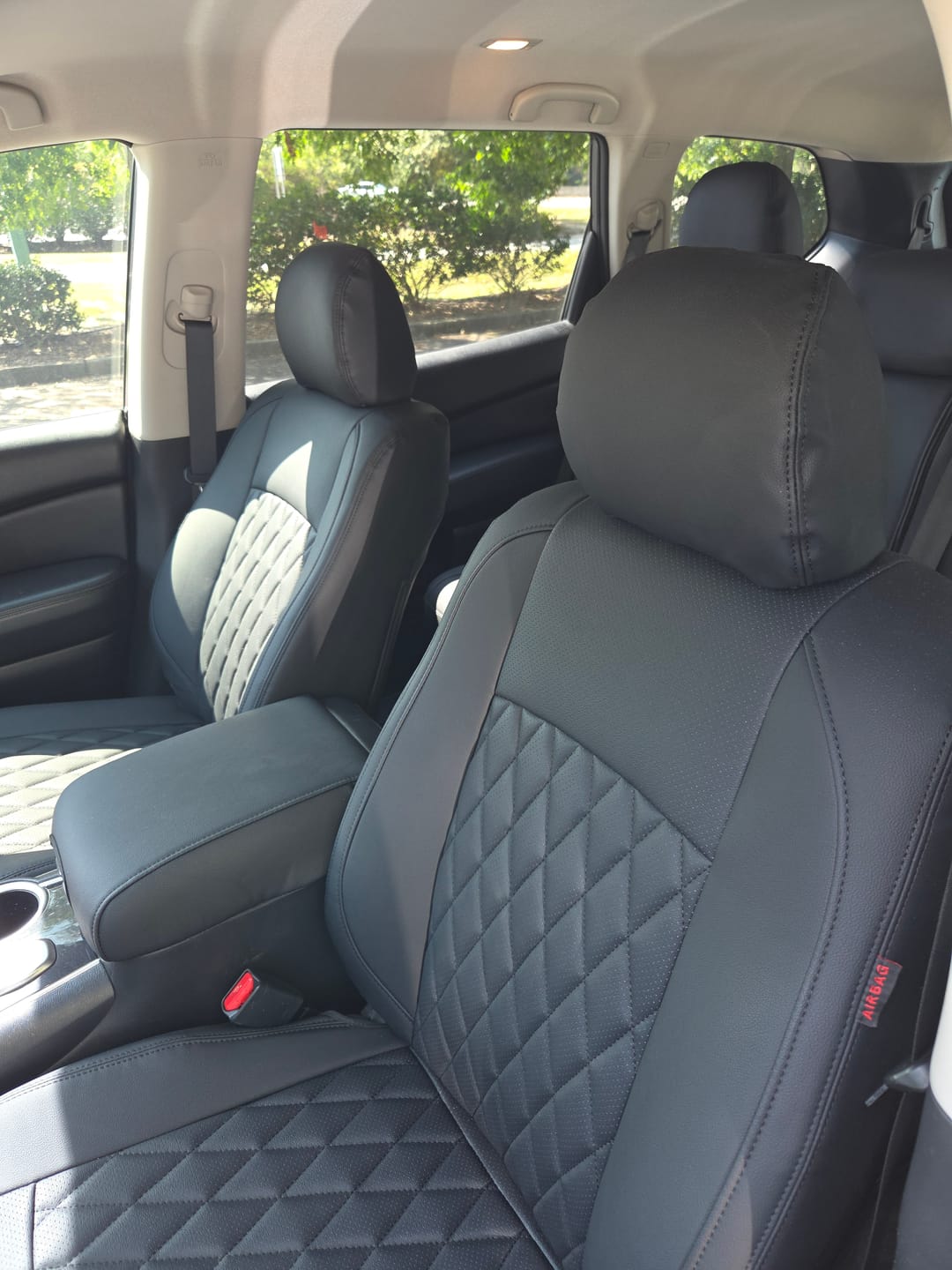Customer photo review of Premium Custom-Fit Seat Covers