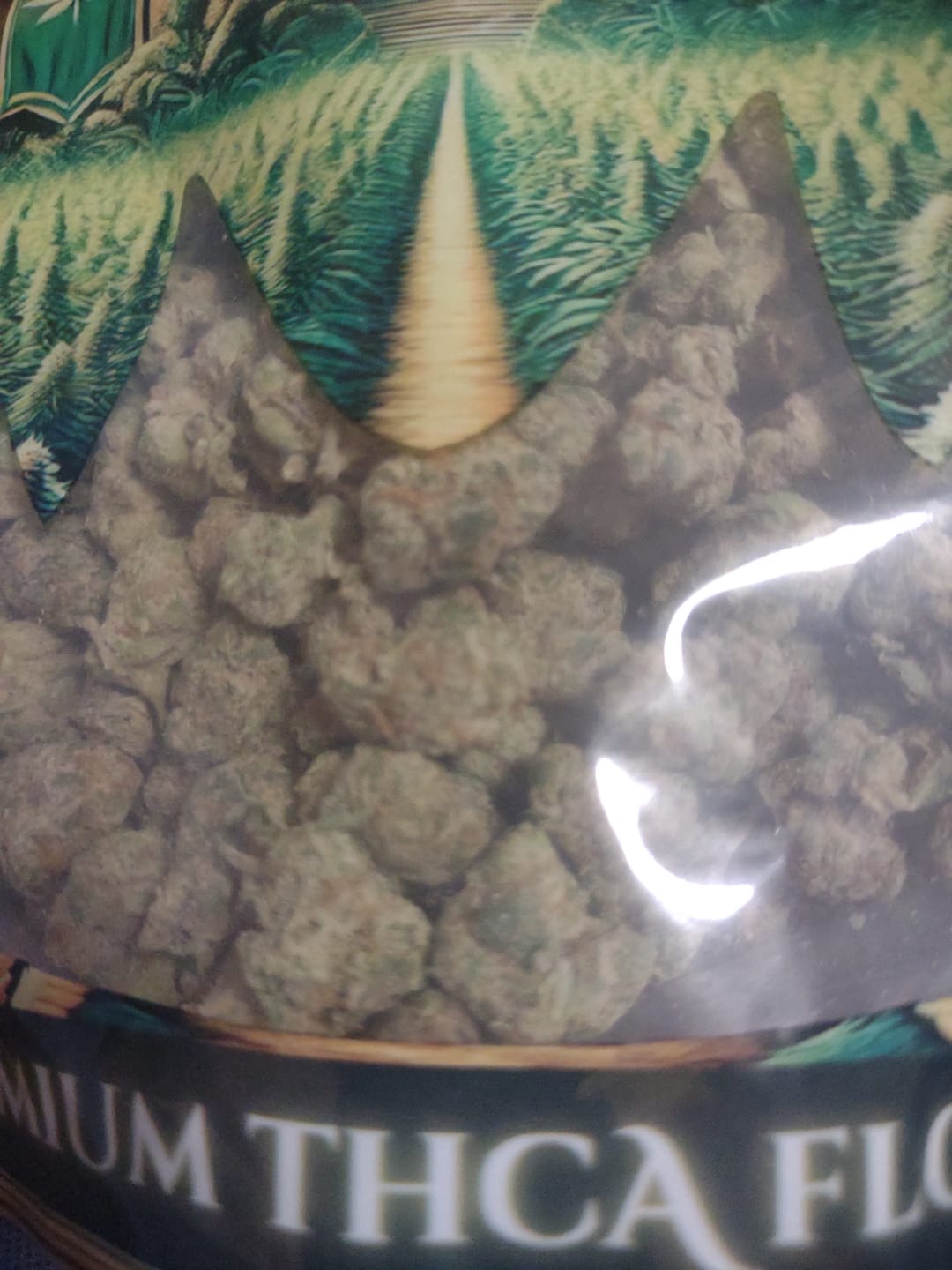 Customer photo review of Wedding Cake - Greenhouse THCA (Smalls)