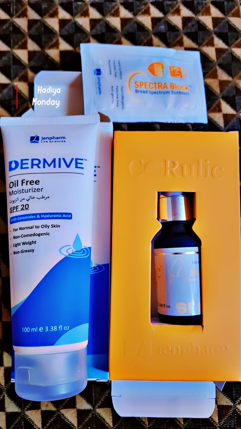 Customer photo review of Cerulic Glow Boosting Serum