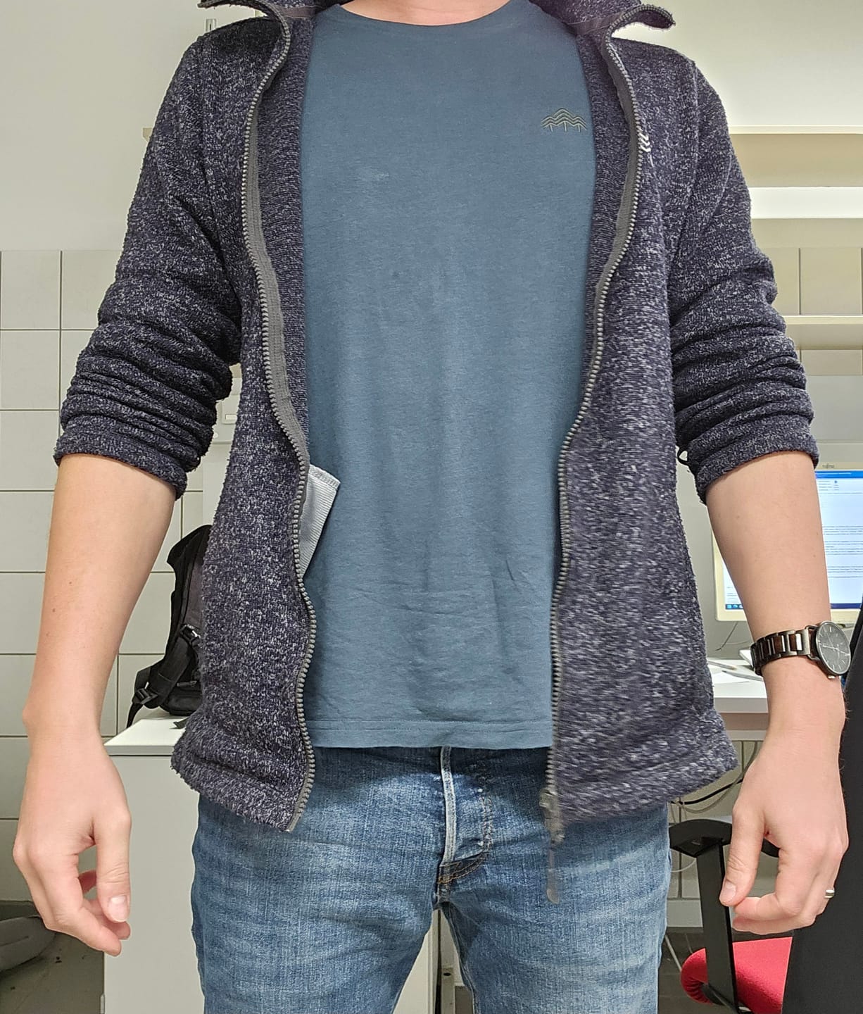 Customer photo review of Holzbrüder® Herren Bambus Shirt