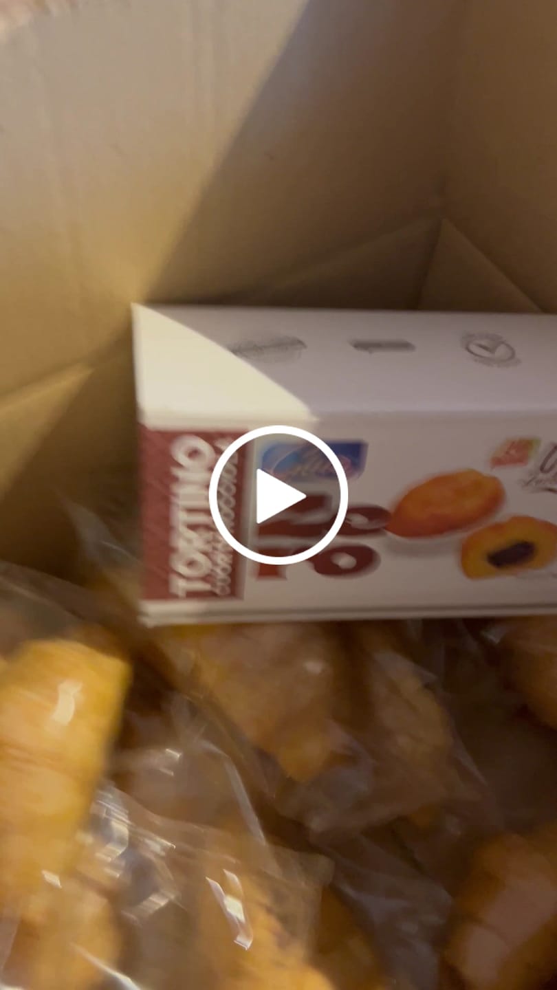 Customer video review of 15 Cornetti proteici ripieni di gianduia