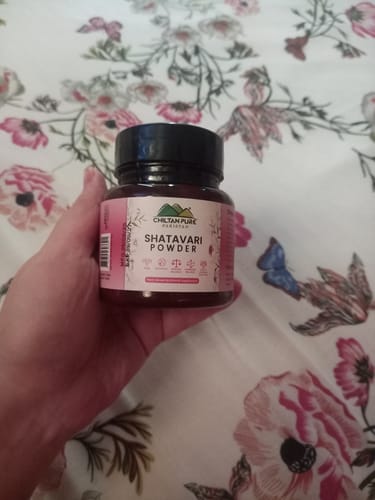 Customer photo review of Shatavari Powder - Embrace Feminine Wellness—zCure PCOS, Enhance Fertility, and Strengthen Ovaries Naturally