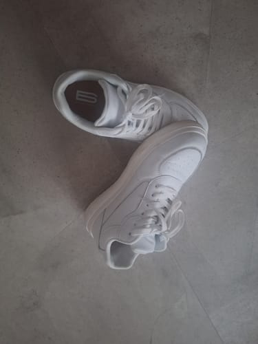 Customer photo review of ELEVATESHOES WHITE CLASSY