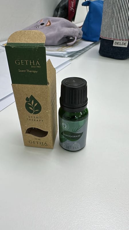 Customer photo review of Lemongrass Essential Oil