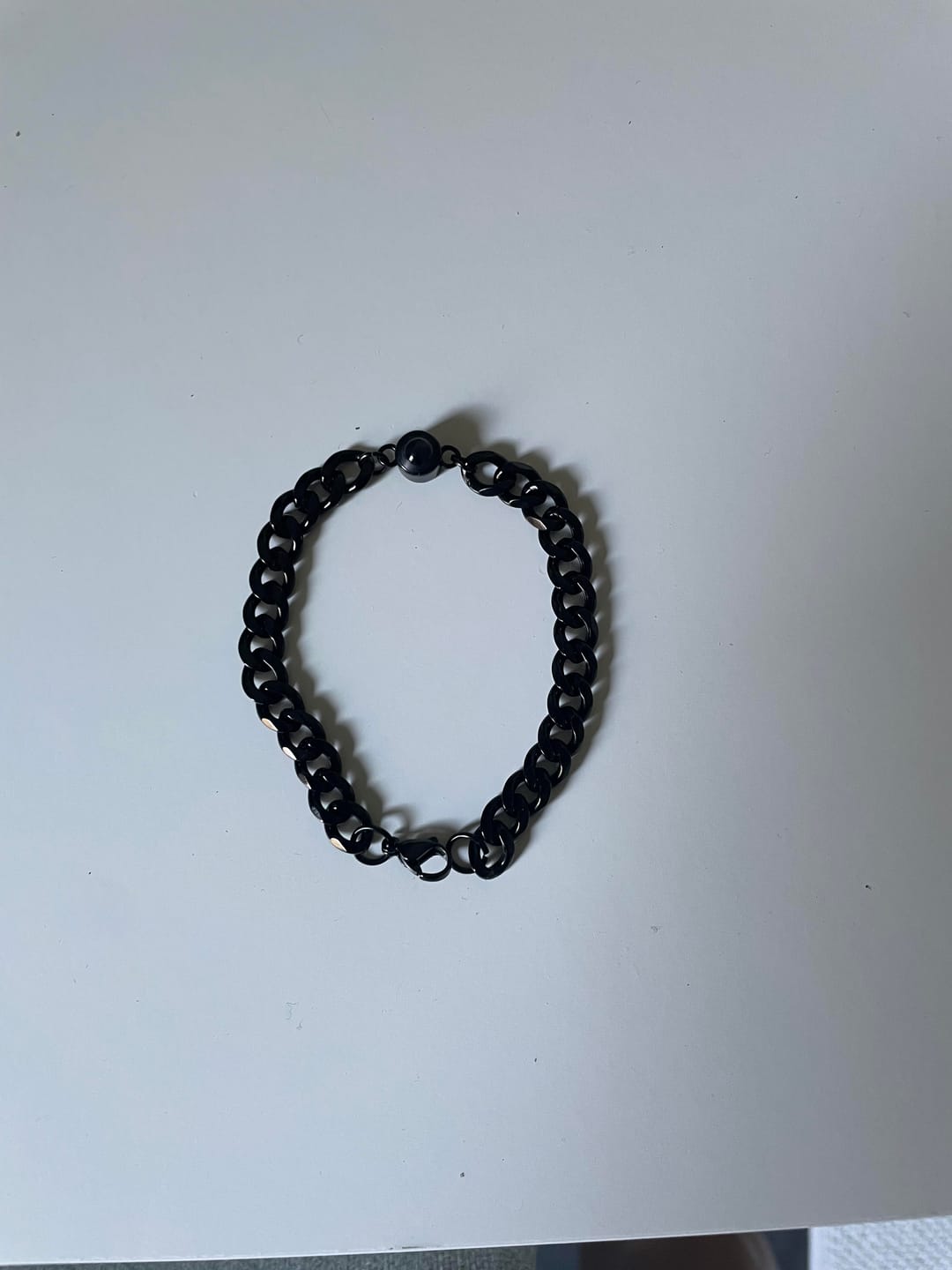 Customer photo review of Custom Cuban Hidden Photo Bracelet