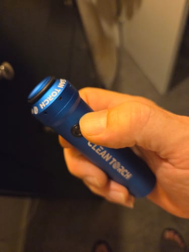 Customer photo review of Clean Torch Complete Set in Blue