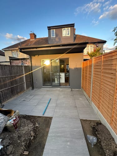 Customer photo review of Kandala - Grey Porcelain Paving Tiles - 900 x 600 x 20mm