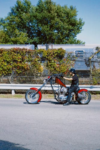 Customer photo review of Change The Stitching Color Of Your Bag