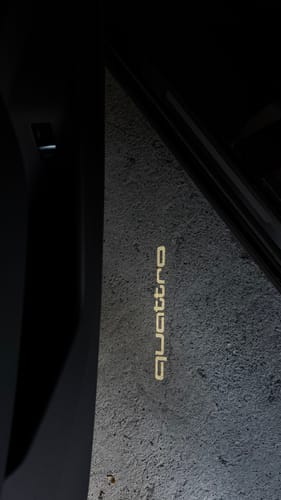 Customer photo review of Audi e-tron Q4 Premium Door Puddle Lights Multiple Designs 2020-2025