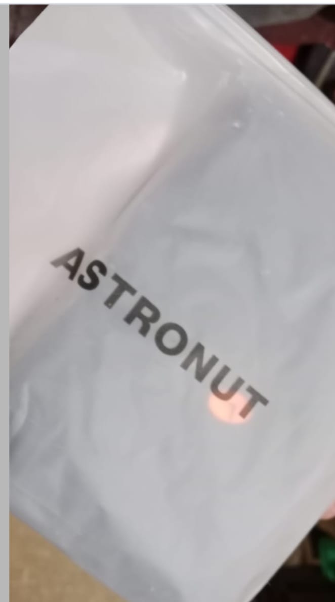 Customer photo review of Astronut Men's Boxer Shorts Galaxy Blue With Geni-Tech Pouch