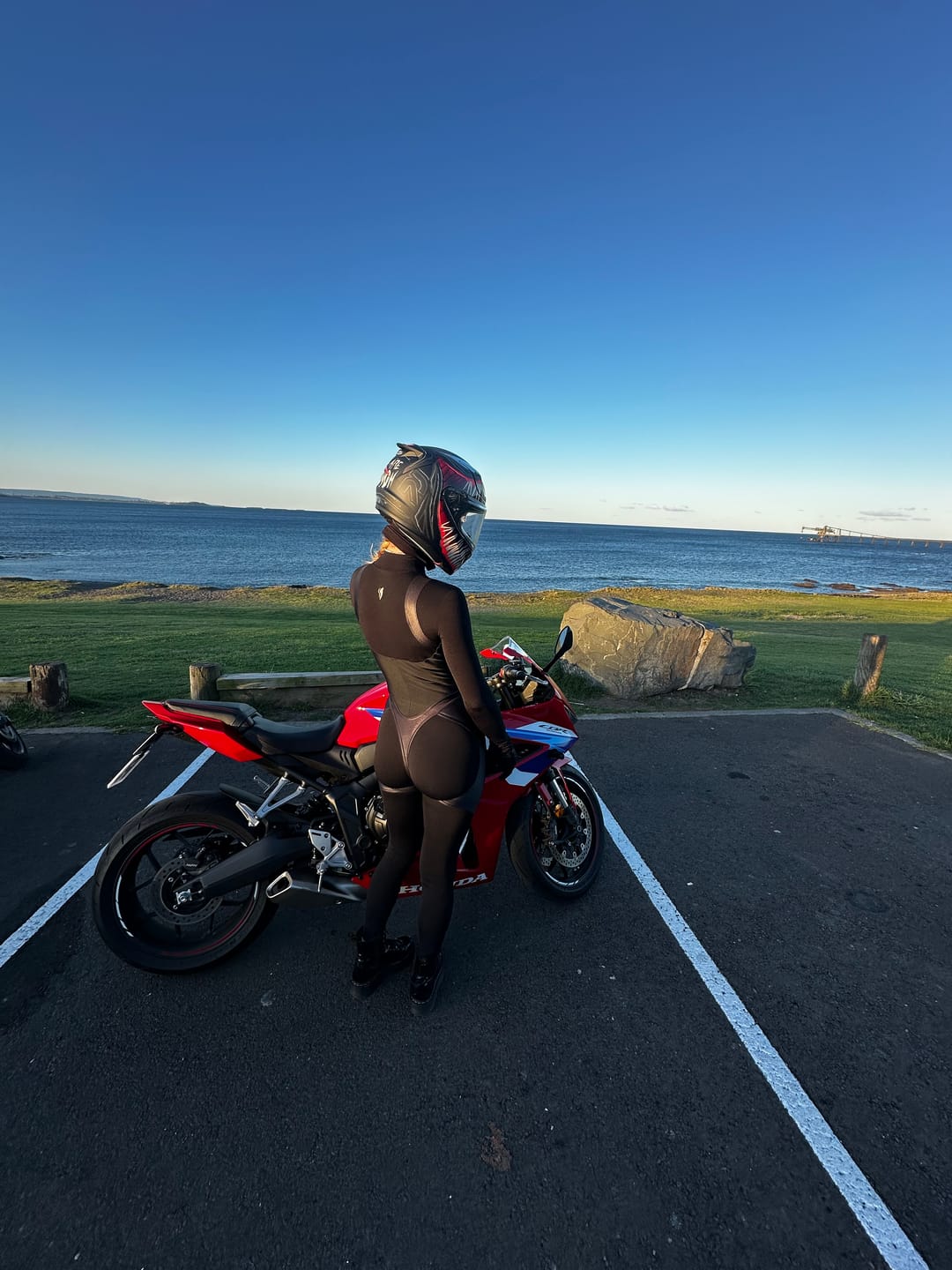 Customer photo review of Jumpsuit Ideal Suit Black
