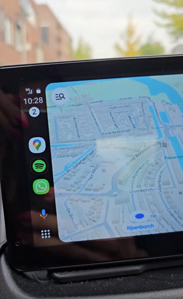 Customer photo review of CarPlay Scherm