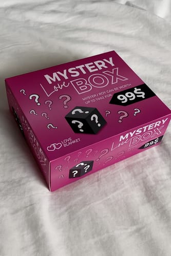 Customer photo review of The Secret Bundle: Mystery Love Box + Love Blanket™ Waterproof Intimacy Blanket