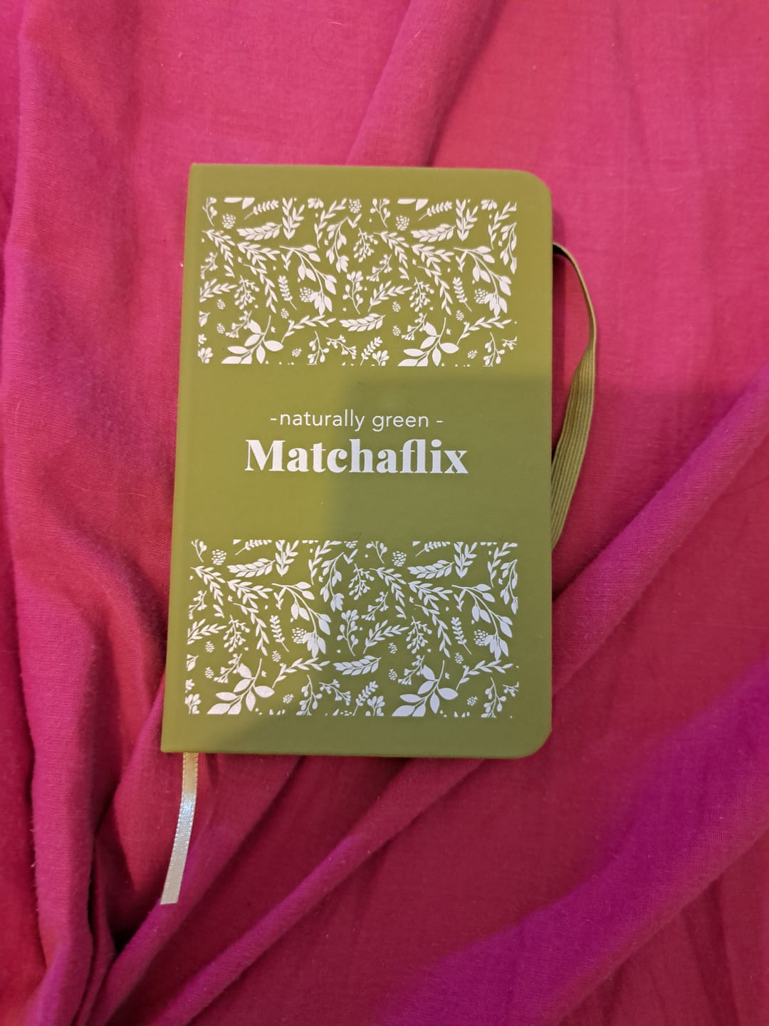Customer photo review of Libreta Oficial Matchaflix