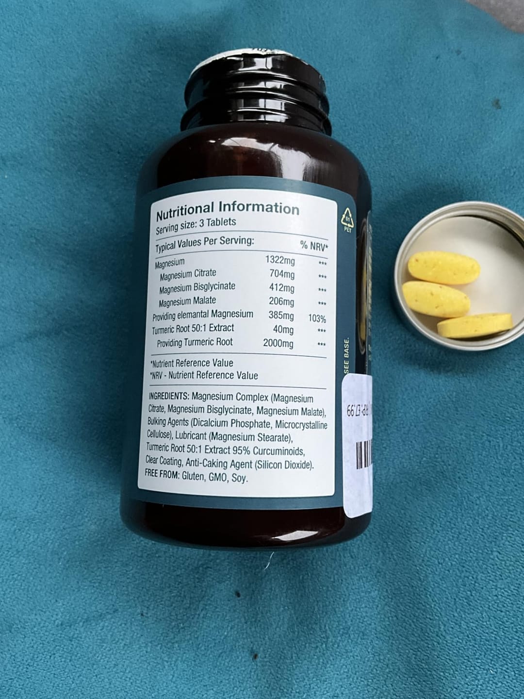 Customer photo review of 4-in-1 Magnesium + Turmeric