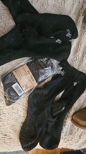 Customer photo review of Crew Socks